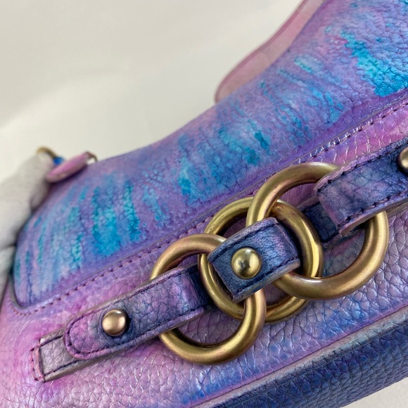 Recycled Riot brass circles bag - Picture 7 of 8